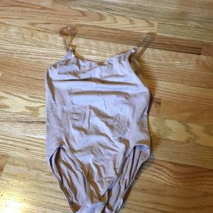 Tan Small leotard